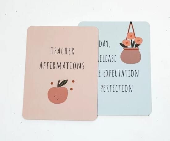 Teacher Affirmation Cards