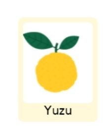 Fruit Names Chart Y