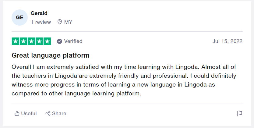 lingoda review 5